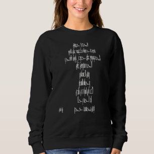 Sweatshirt Citation de calligraphie arabe
