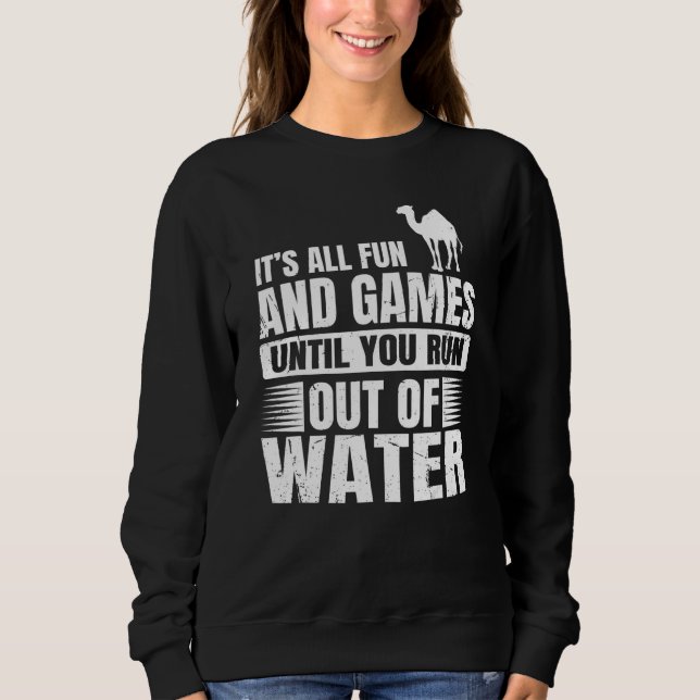 Sweatshirt Citation De Camel Pour Un Ventilateur Dromedale (Devant)