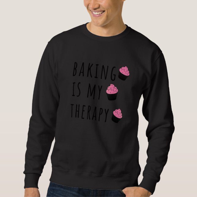 Sweatshirt Citation de cuisson Cool Baker Baking 4 (Devant)