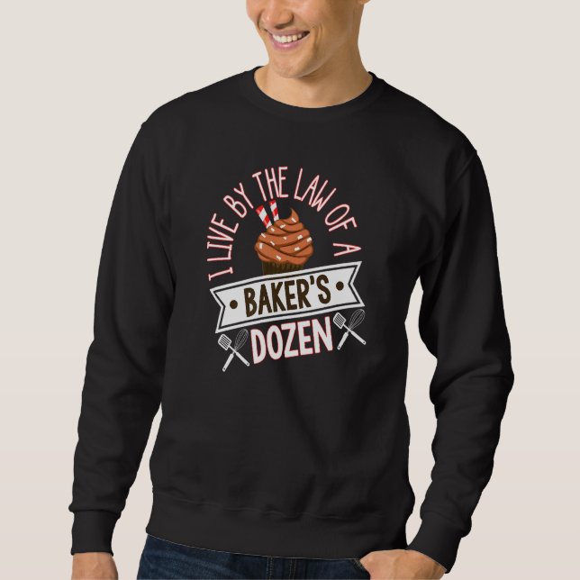 Sweatshirt Citation de douzaine de boulangeries (Devant)