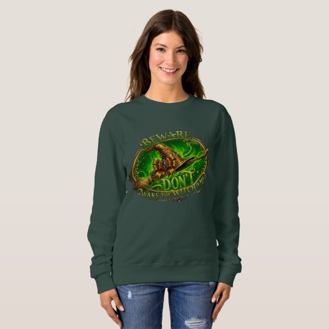 Sweatshirt Citation de femme drôle Statement (Devant entier)