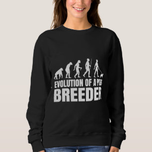 Sweatshirt Citation de l'évolution des Carlins humoristiques 