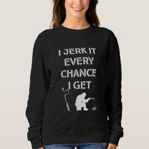 Sweatshirt Citation De Pêche Sur Glace Pour Pêcheur Du Lac Fr