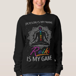 Sweatshirt Citation de praticien Reiki pour Lightworker et Ho