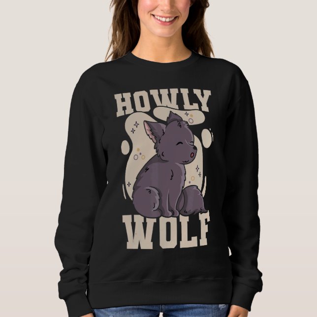 Sweatshirt Citation De Wolf Pour Un Expert Wolf (Devant)