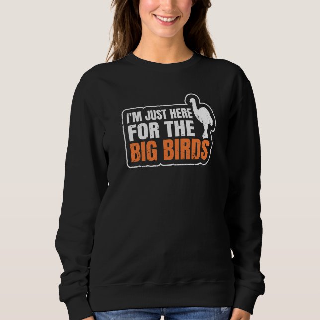 Sweatshirt Citation d'émeu pour un fan d'oiseaux d'Australie (Devant)