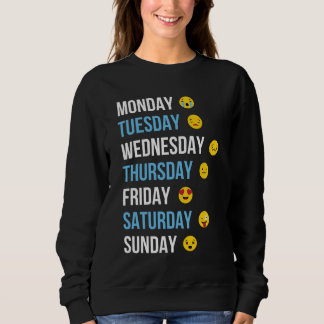 Sweatshirt Citation drôle de week-end heureux