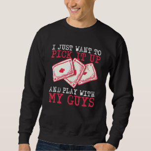 Sweatshirt Citation Euchre Pour Un Maître Euchre