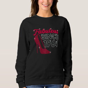Sweatshirt Citation Fabuleuse d'anniversaire pour les femmes 