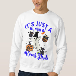 Sweatshirt Citation Halloween Hocus Pocus Chat Noir