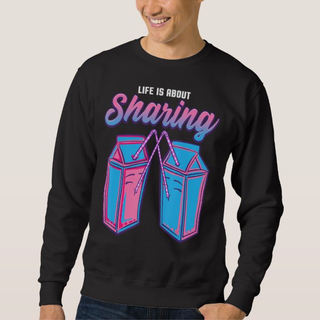 Sweatshirt Citation Motivationnelle Inspiration Positive Dire (Devant)