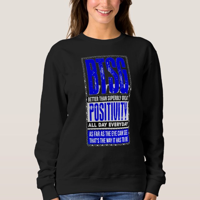 Sweatshirt Citation positive (Devant)