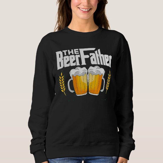 Sweatshirt Citations De Bières Pour Les Pères (Devant)