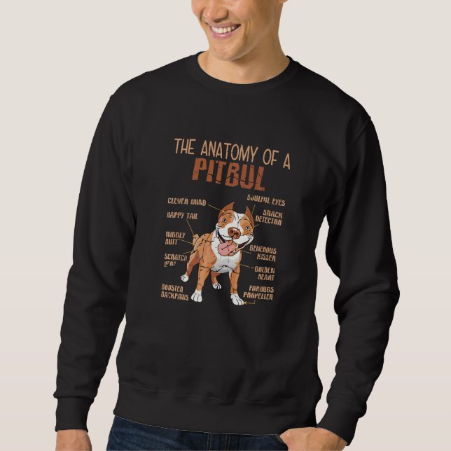 Sweatshirt Citations Pitbull Citations Pitbull Collar Chien C (Devant)