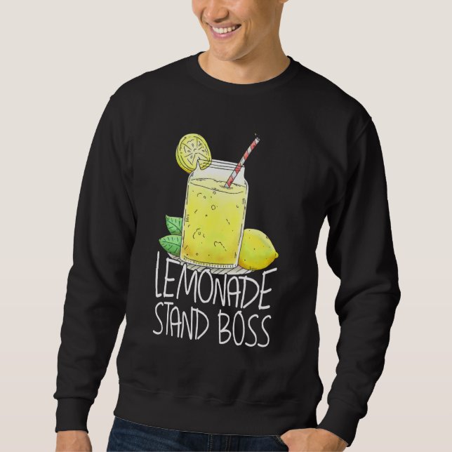 Sweatshirt Citronade Stand Boss Lemon Juice (Devant)