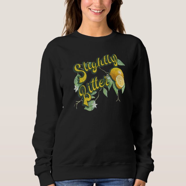 Sweatshirt Citrons Un Peu Amers Sur La Vigne (Devant)