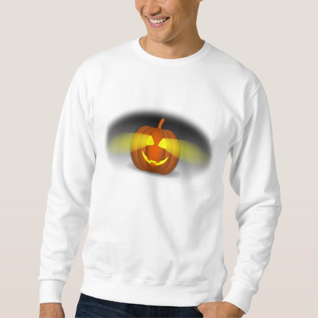 Sweatshirt Citrouille brillant - (Devant)