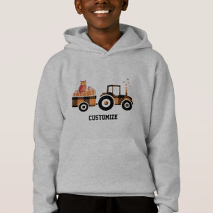 Sweatshirt Citrouille de traction de tracteur