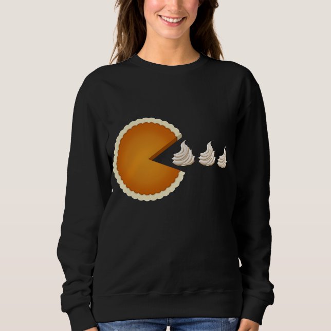 Sweatshirt Citrouille Pie Funny Math Halloween Costume Thanks (Devant)