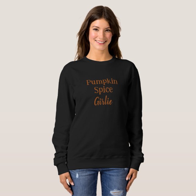 Sweatshirt citrouille Spice (Devant entier)