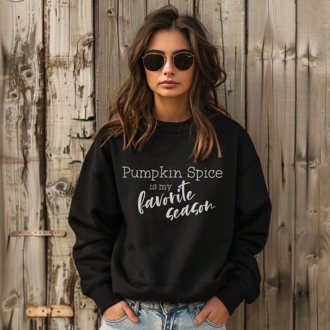 Sweatshirt Citrouille Spice est ma saison préférée (Créateur téléchargé)