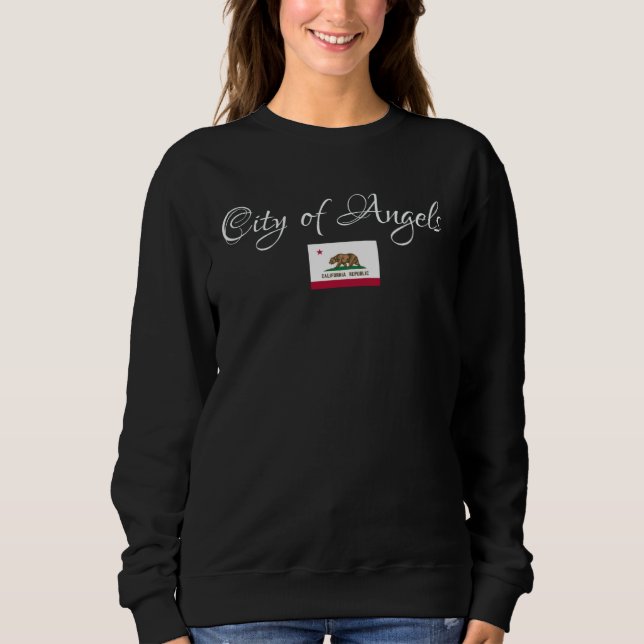 Sweatshirt City of Angels Los Angeles California (Devant)