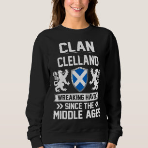 Sweatshirt Clan Clelland Scottish Family Clan Scotland Wreaki