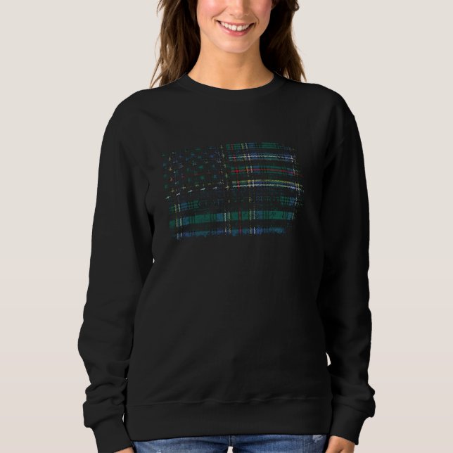 Sweatshirt Clan Cockburn Drapeau écossais écossais écossais D (Devant)