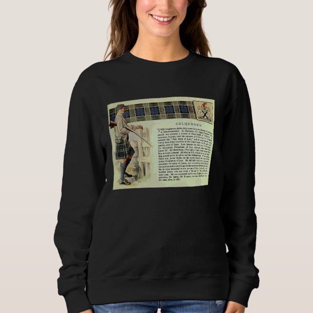 Sweatshirt Clan Colquhoun Millésime (Devant)