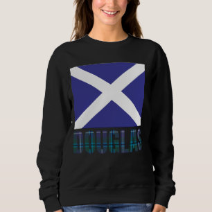 Sweatshirt Clan Douglas Tartan Scottish Nom de famille Écosse