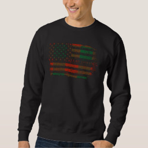 Sweatshirt Clan Erskine Scottish tartan drapeau américain kil