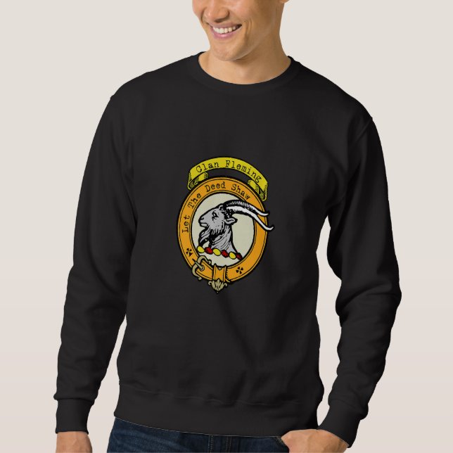 Sweatshirt Clan flamand Scottish Crest (Devant)