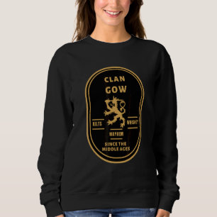 Sweatshirt Clan Gow Ascendance Écossaise Jeux Des Highlands