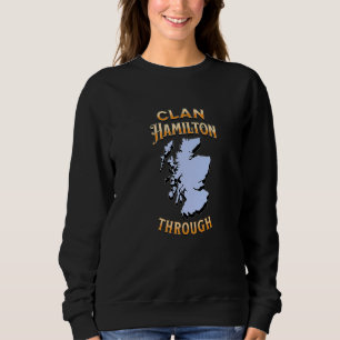 Sweatshirt Clan Hamilton Scottish Motto Crest