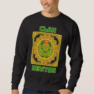 Sweatshirt Clan Newton Scottish Celtic Thistle