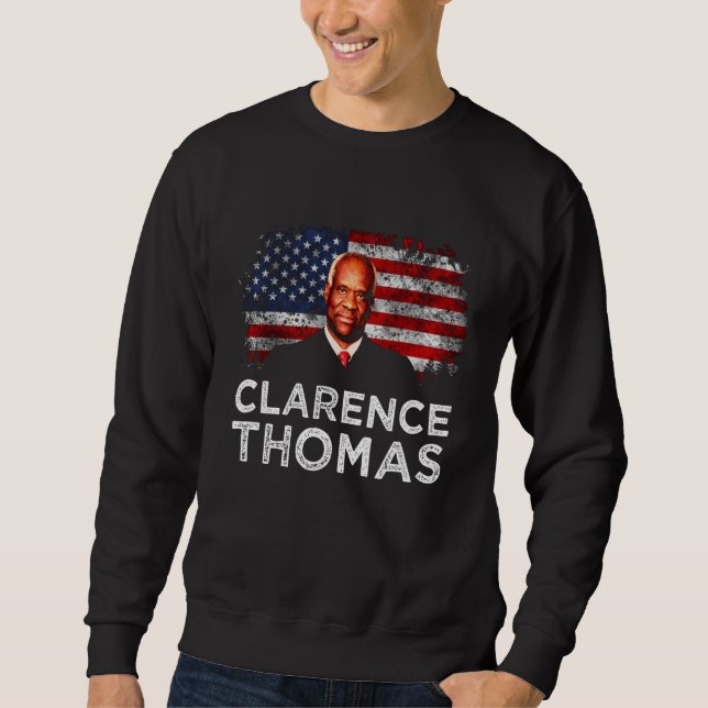 Sweatshirt Clarence Thomas Court Justices Clarence Thomas  1 (Devant)