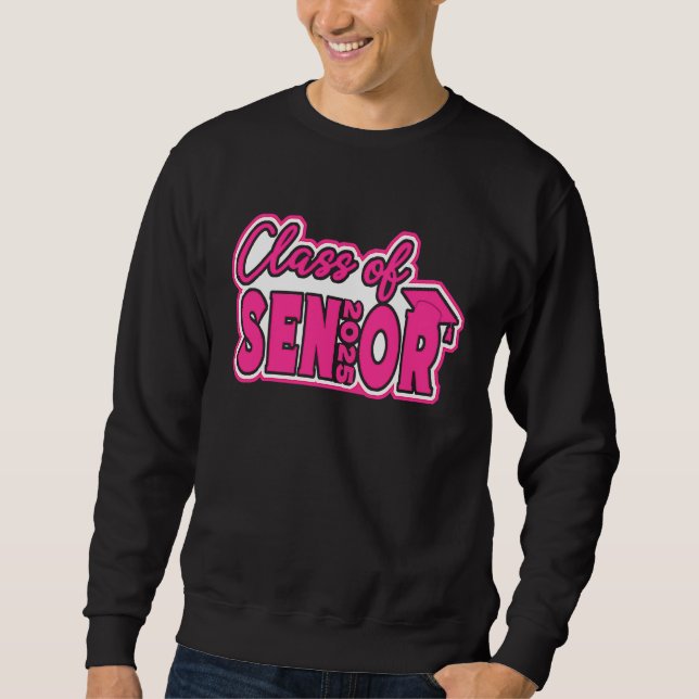 Sweatshirt Class Of 2025 Senior 25 Graduation Girls Teens Wom (Devant)