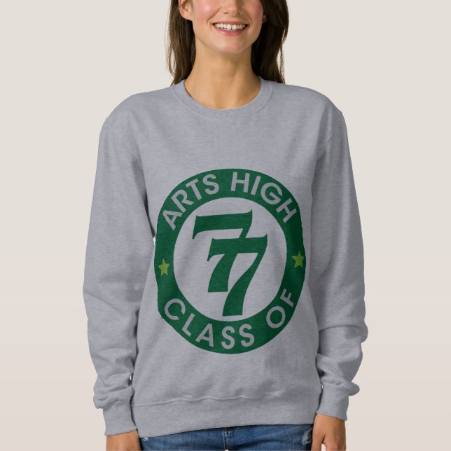 Sweatshirt Classe Arts High School de 77 Logo (Devant)
