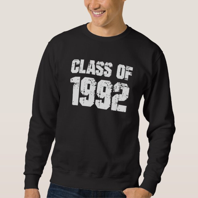 Sweatshirt Classe De 1992 Lycée College Graduation Reuni (Devant)