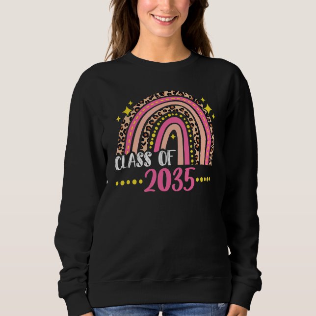 Sweatshirt Classe De 2035 Pré K Diplôme Préscolaire (Devant)