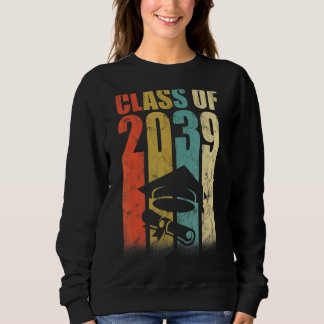 Sweatshirt Classe De 2039 Retro Vêtements Pour Diplômés De Jo