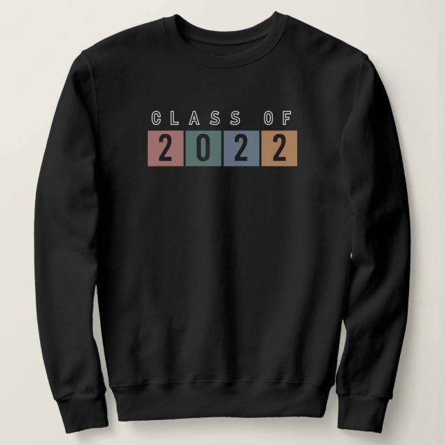 Sweatshirt Classe de cadeaux de fin d'études du Collège scola (Design devant)