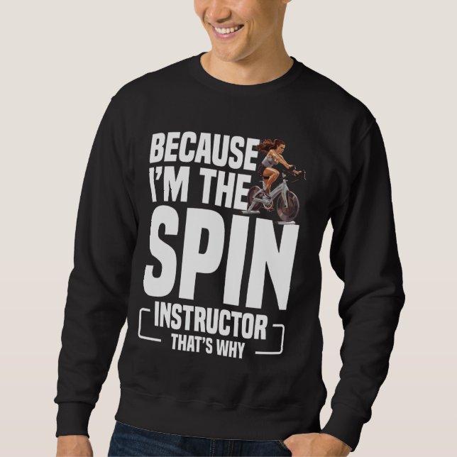 Sweatshirt Classe de rotation Vélo de rotation à l'intérieur  (Devant)