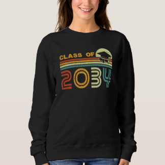 Sweatshirt Classe Drôle De 2034 Croissance Avec Moi Maternell