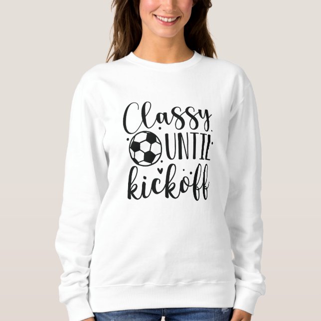 Sweatshirt Classé jusqu'au démarrage (Devant)