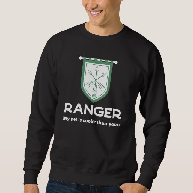 Sweatshirt Classe Ranger RPG - Mon Animal De Compagnie Est Gl (Devant)
