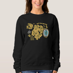 Sweatshirt Classic 80s Astoria Oregon Pirate Sauvez Le Goondo