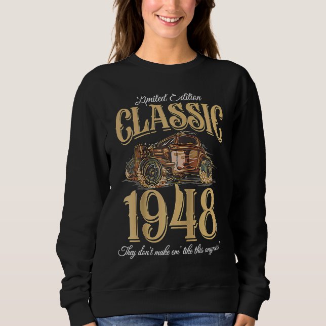 Sweatshirt Classic They Don't Make em' Like this Raglan Baseb (Devant)