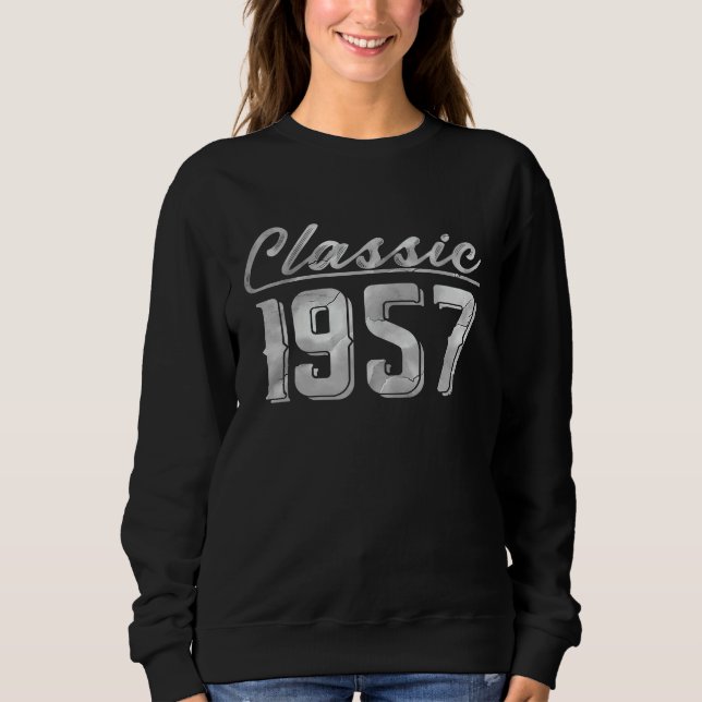Sweatshirt Classique 1957 Toutes pièces authentiques B Jour R (Devant)