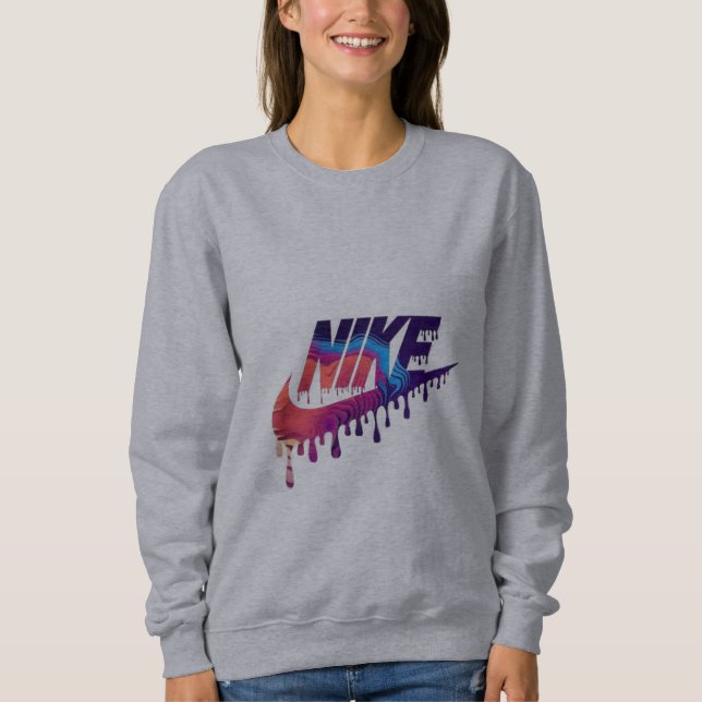 Sweatshirt classique pour femmes - Cosy, élégant & (Devant)